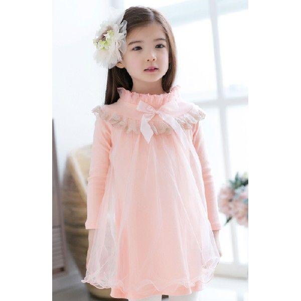 限定セール Sale 送料無料ハイネックフリルワンピース 細身のaラインシルエット全2色 100cm 140cm送料無料 大特価