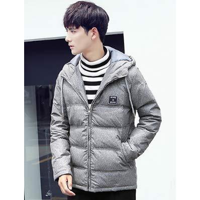 正規 ダウンコート メンズ ダウンジャケット ショート丈 中綿コート サ二ー ファスナー ポッケ 厚手 フード付き パーカー Terresrouges Com