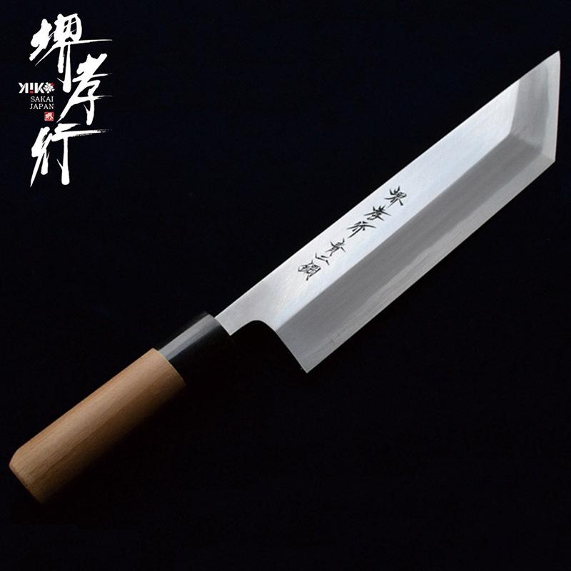 堺孝行 - I1_青二鋼 Aonikou_150粍(日本の首都裂) 調理器具-三徳包丁-包丁、ナイフ