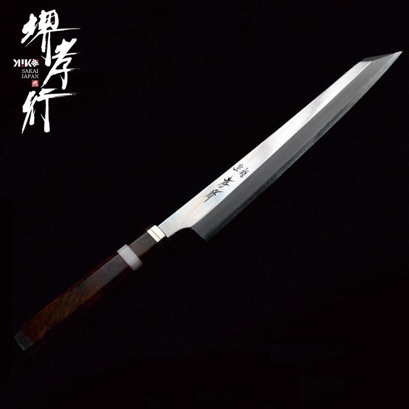 堺孝行 - B2_紫電 Shiden_300粍(剣型柳刃) キッチン、日用品、文具-柳刃包丁-包丁、ナイフ