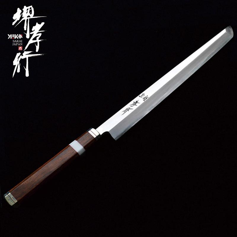 堺孝行 - C2_紫電 Shiden_300粍(先丸蛸引) 調理器具-包丁、ナイフ
