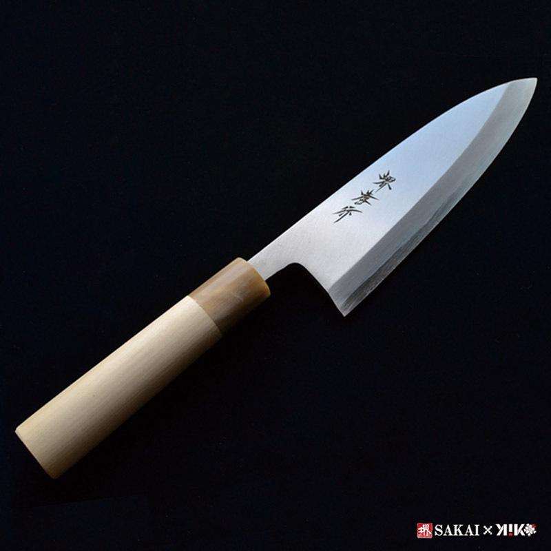 D1_霞研水牛柄 Kasumitogi-Suigyue_90mm(出刃)の画像