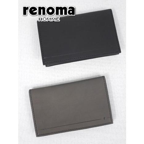 renoma HOMME レノマ カードケース （約11.1×7cm：メンズ） 新作モデル｜kikuji