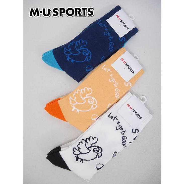 メール便・ゆうパケット MUスポーツ ゴルフ レギュラー丈ソックス （FREE：メンズ） 春夏 SALE 700d1770｜kikuji