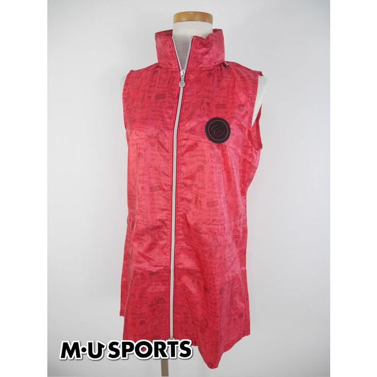 Muスポーツ ゴルフウェア ベスト ベスト M L Ll寸 レディース 春夏 レディースウエア ペア