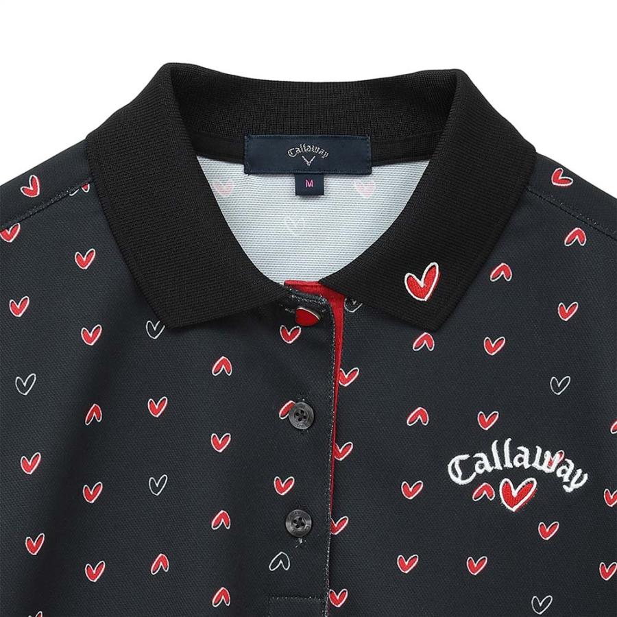 メール便・ゆうパケット キャロウェイ Callaway ゴルフ 半袖ポロシャツ （M/L寸：レディース） 2024春夏新作モデル c24134222｜kikuji｜06