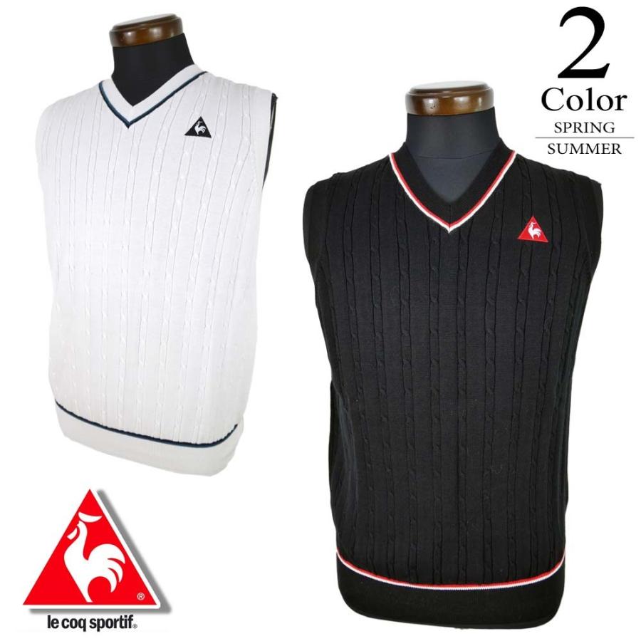 期間限定クーポン配布中 ルコック Lecoq ゴルフウェア コットンケーブルニットベスト M L Ll寸 メンズ 春夏 40 Off Sale Su Qgmnjl8124 ペアショップsuehiro Yahoo 店 通販 Yahoo ショッピング