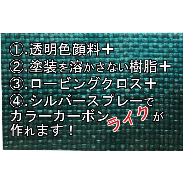 キクメン FRP 汎用 カラーロービング仕上キット樹脂500g  5点セット【緑】｜kikumen2｜11