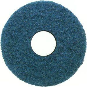 業務用ポリッシャー用品「3M：455mm フロアパッド 青 ×5枚」洗浄用