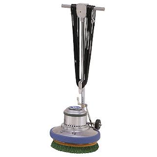 業務用ポリッシャー「リンレイ：16インチ ポリッシャー ブラシ付」床用