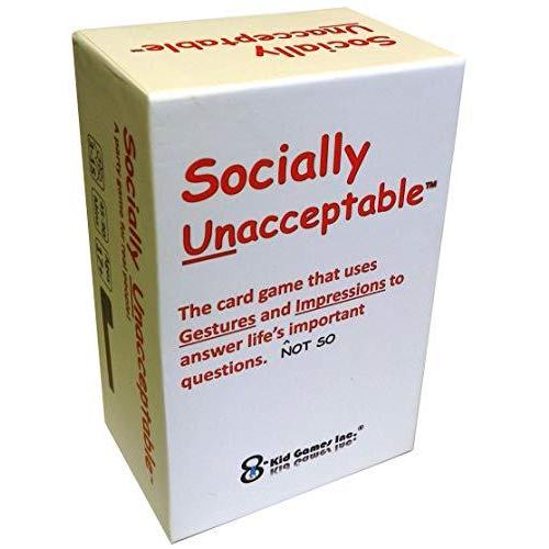直営店に限定 Unaccepable Socially カード インタラクティブで異なる パーティーゲーム その他おもちゃ Populationmalawi Org