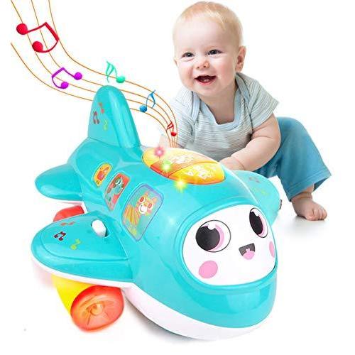 光付き 音楽玩具 2歳以上用 1 飛行機 赤ちゃんのおもちゃ Histoye 電子移動 這い這 18ヶ月用 12 飛行機 おもちゃ ベビー発達 飛行機 その他おもちゃ 上品なスタイル Themtransit Com