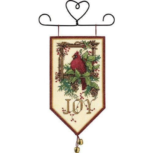 爆買い カウント バナー枢機卿喜びミニ クロスステッチ 10長い キット 刺繍作成キット Www Sustentec Com Br