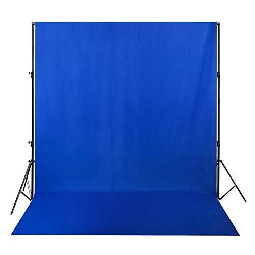 【新品】 BT 7x10ft Opaque Blue Background Blended Backdrop High Density Fabric Scree 背景布、バックペーパー