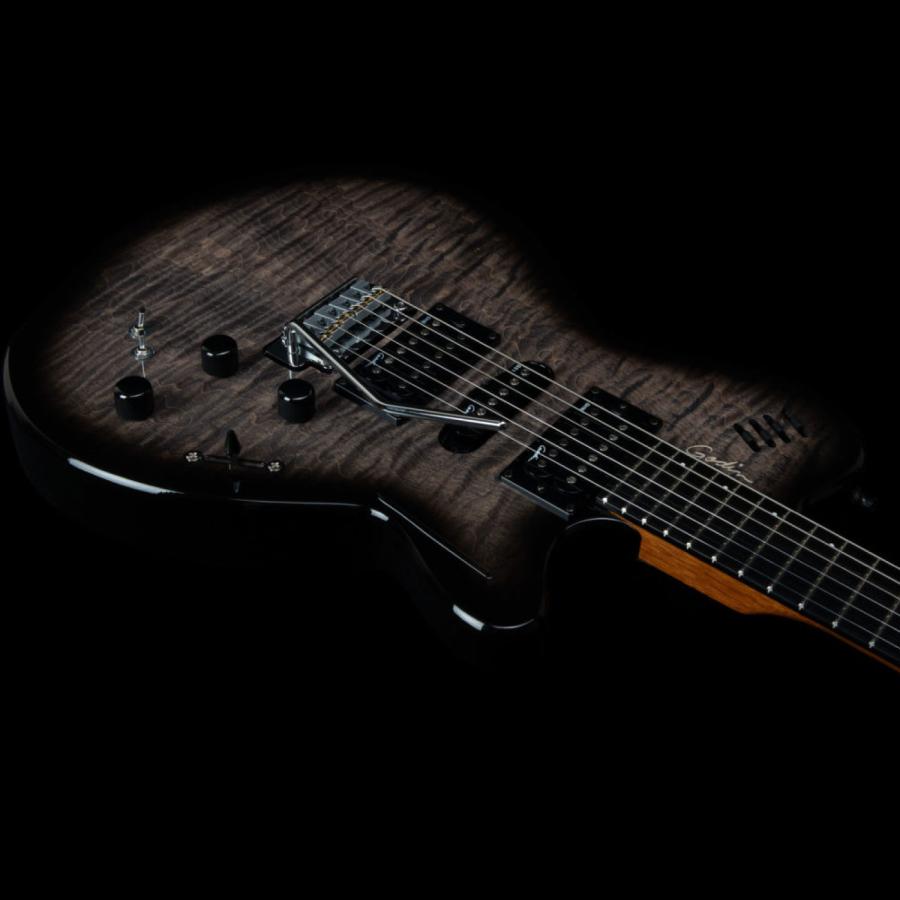 Godin Guitars xtSA Flame (Trans Black) | ゴダン エレキギター