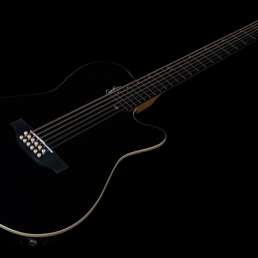 Godin Guitars A12 Black HG | ゴダン 12弦ギターの画像
