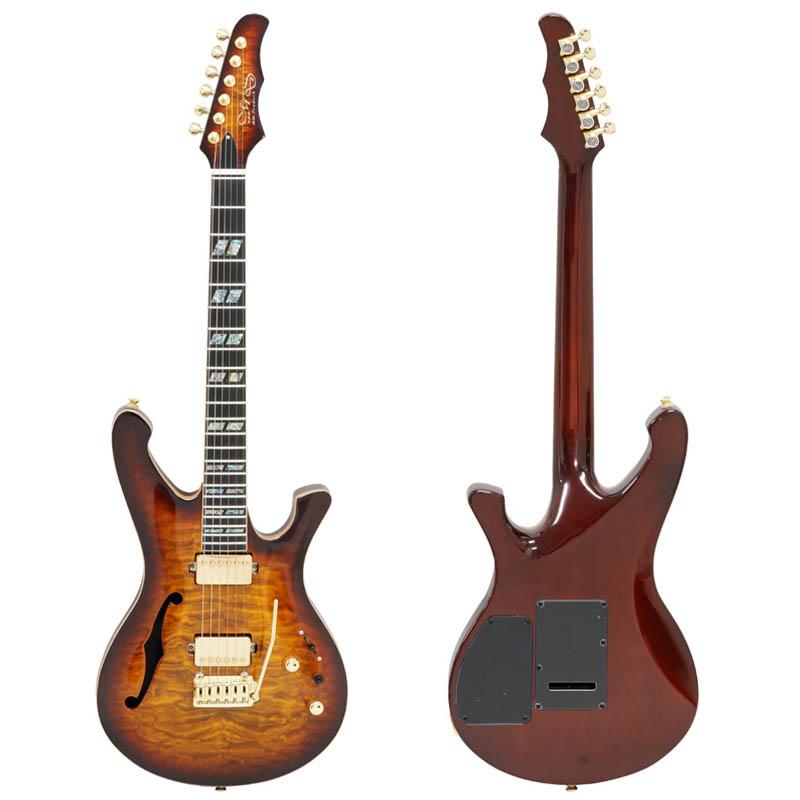 MD-MM Produce MD-Premier G1-Reborn BSB (Brown Sunburst) | エレキ エレキギター エムディー エムエム リボーン ブラウンサンバーストの画像