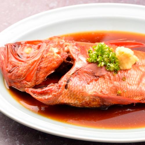 人気ナンバーワン !「金ちゃん煮」 伝統の味！金目鯛の姿煮付け |  | 02