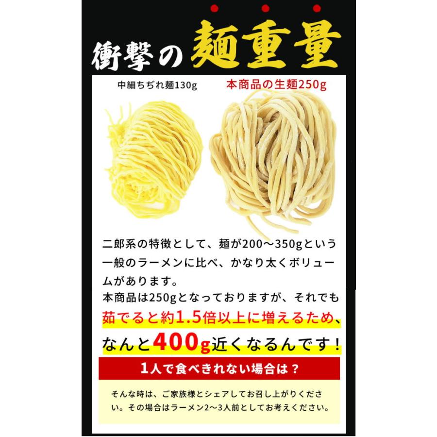 二郎系ラーメン 送料無料 ラーメン 本格セット 送料無料 二郎系ラーメン 濃厚がっつり醤油味！≪二郎系 ラーメン２食セット≫二郎系インスパイア |  | 03