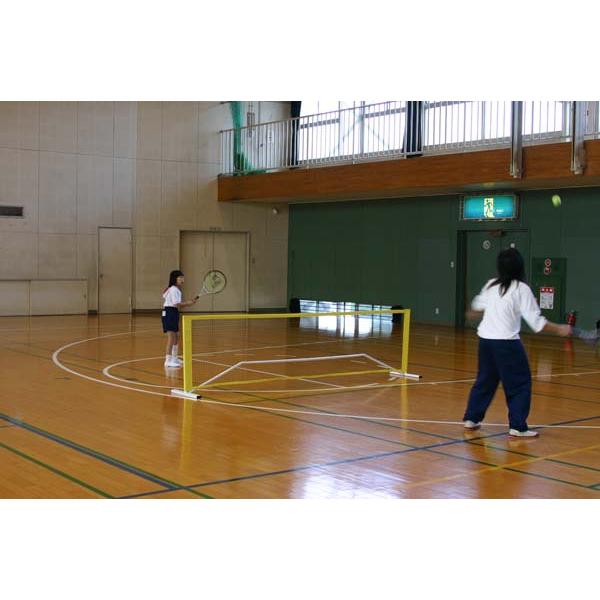 AKABANE(アカバネ) 練習用バドミントン･テニスフェンス 学校体育器具 器具 (b2553) 送料無料)(個人宅配送不可)AKABANE アカバネ 練習用バドミントン