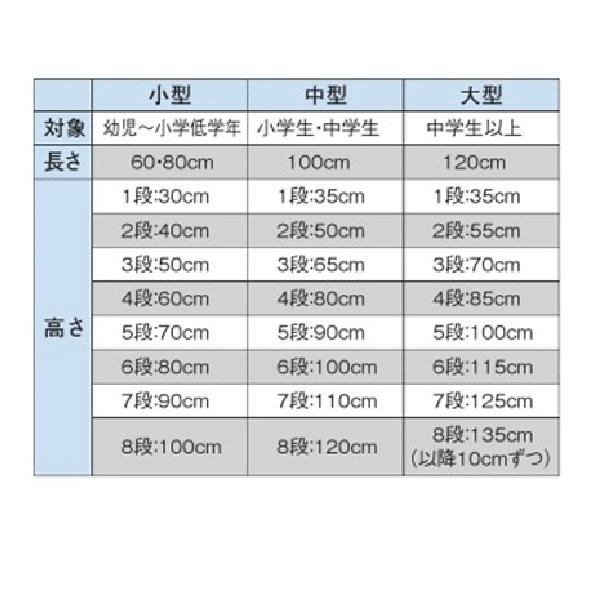 (送料別)(個人宅配送不可) DANNO 淡野製作所 とび箱 小型８段（小校校向） D-4502の画像