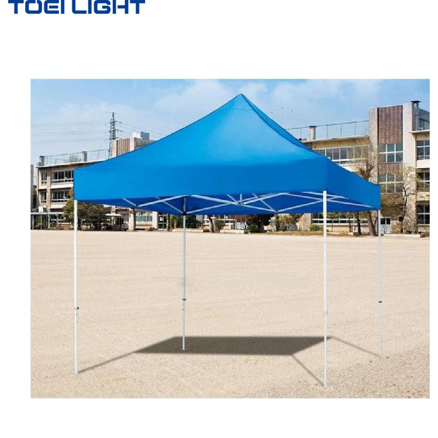 個人宅配送不可)(送料無料) トーエイライト ワンタッチテントDR3017 青