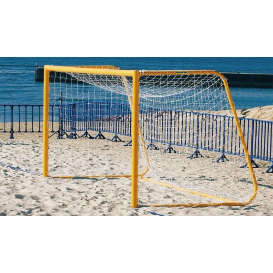 【送料別】 設備 備品 【法人様限定】 学校 体育 サッカー ビーチサッカーゴール 【法人様限定】 専用ネット付（1組）（2台1組） 専用
