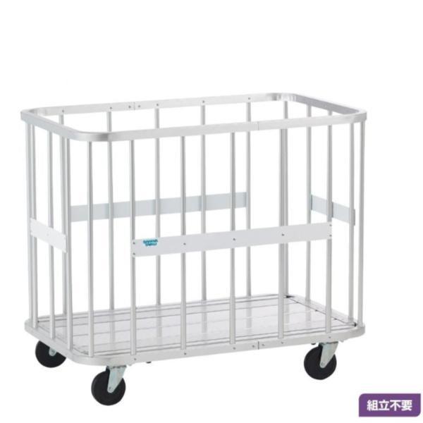 送料別)(個人宅配送不可)(三和体育) アルミボールカゴ 大容量仕様 S