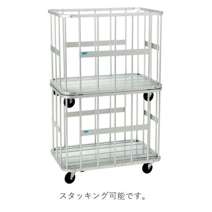 送料別)(個人宅配送不可)(三和体育) アルミボールカゴ 標準仕様 S