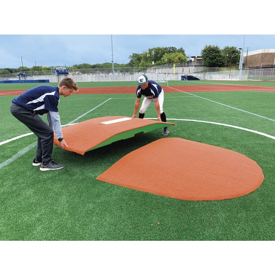 1年保証 工事不要のピッチャーマウンド 送料別 法人様限定 野球 ポータブルピッチャーマウンドh152mm 三和体育 ｓ 4092 体育 学校 設備 備品 Albinofoundation Org