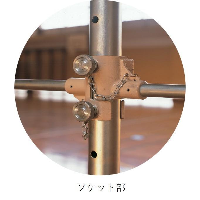 (送料別)(三和体育)体育館用低鉄棒(幅１．８ｍタイプ) 基本の１欄 S-8595の画像