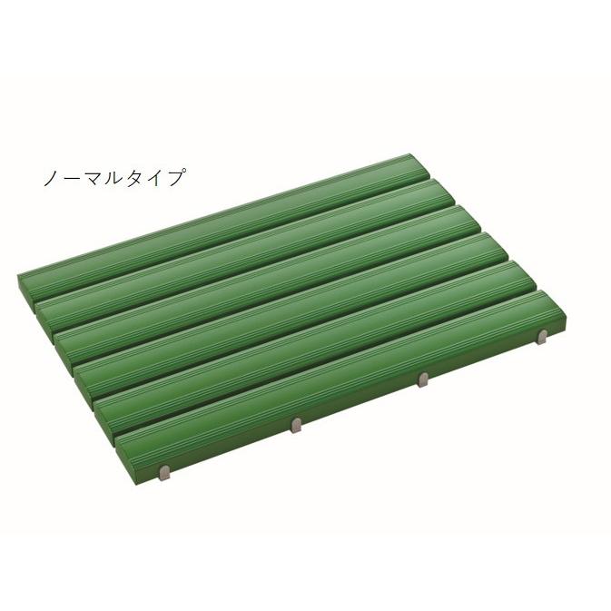 (送料別)(三和体育)水泳　プール　抗菌カラースノコ　６０×１８０ｃｍ　グリーン　S-8672