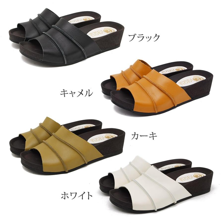 InCHOLJE 本革サボサンダル 23.5㎝ 新品未使用 InCHOLJE 本革サボ