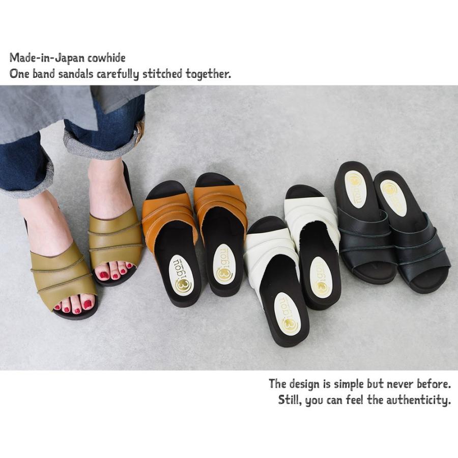 サンダル レディース 本革 履きやすい 歩きやすい 厚底 ヒール つっ