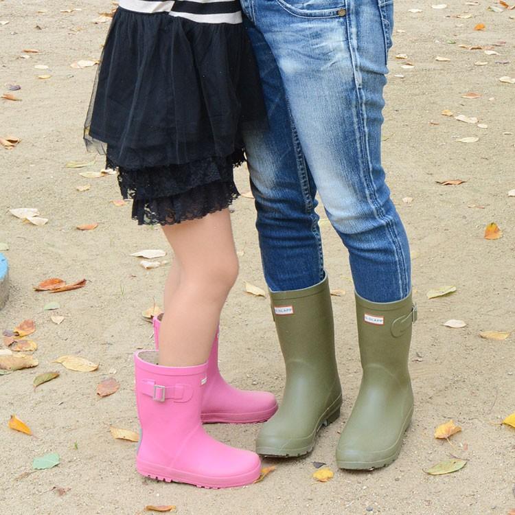 レインブーツ 長靴 キッズ 子供用 kids 22cm 女の子 レディース 防水