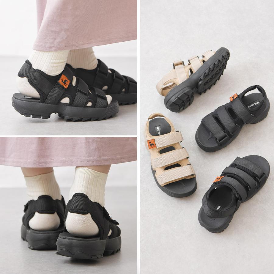 スポーツサンダル 厚底 レディース サンダル ベルト ストラップ