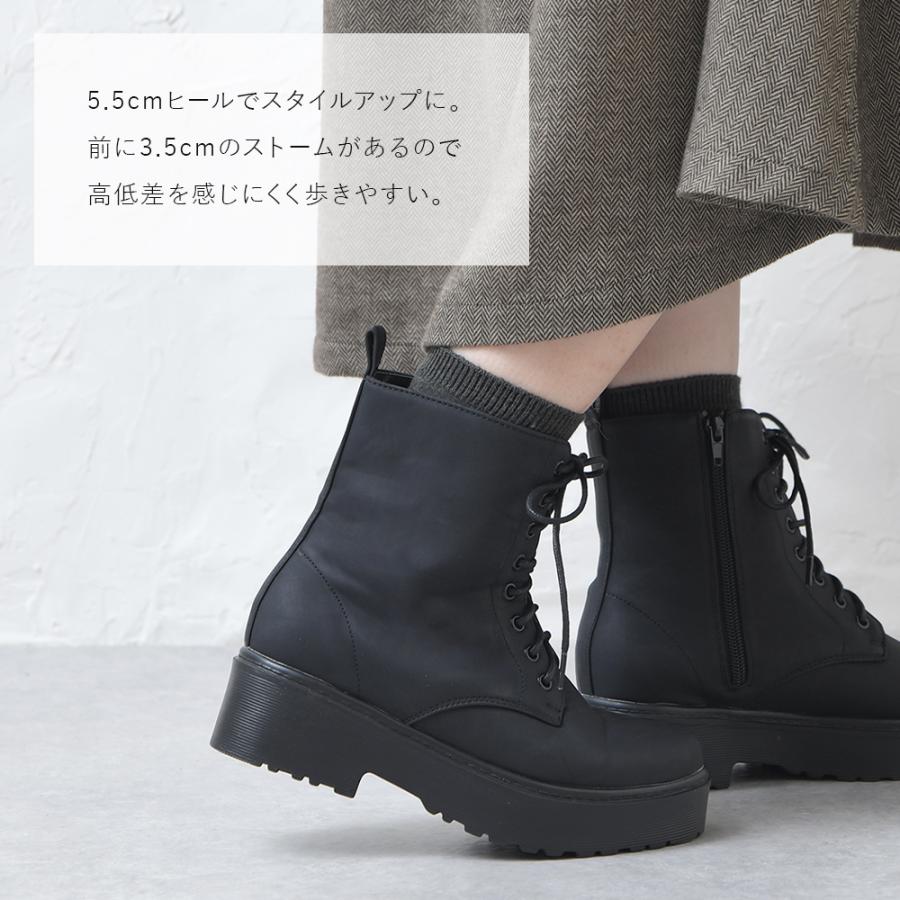 ショートブーツ レディース ぺたんこ ローヒール 厚底 レース ショートブーツ レディース ぺたんこ ローヒール 厚底 レース