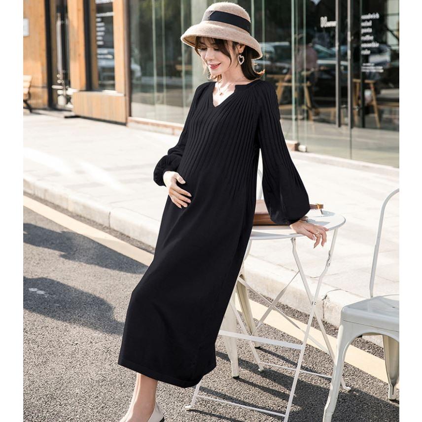 マタニティ服 ワンピース 冬 韓国 ミモレ丈 産前 産後 長袖 暖かい 通勤 Ol お宮参り ママ 妊婦服 授乳服 ワンサイズ ゆったり 秋冬 Jt0027 Kilalion キラリオン 通販 Yahoo ショッピング