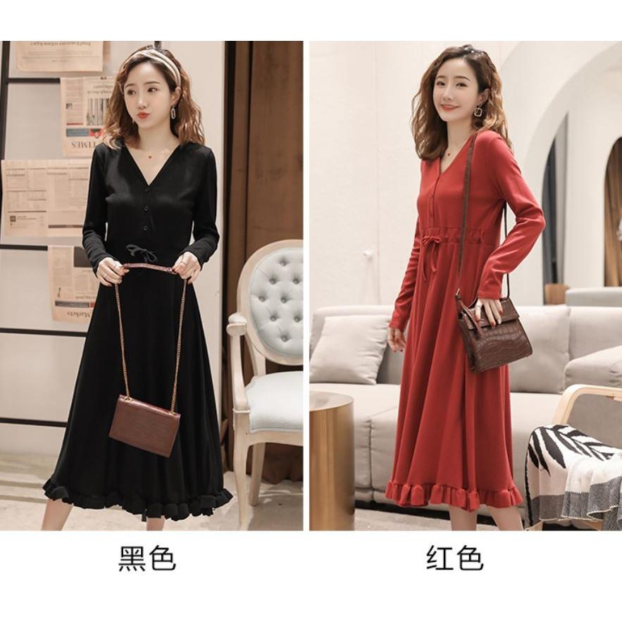 マタニティ服 ワンピース 冬 韓国 ひざ丈 ひざ下 無地 前ボタン Vネック 産前 産後 長袖 通勤 Ol お食事会 女子会 お呼ばれ 妊婦服 授乳服 大きいサイズ 春秋 Jt0062 Kilalion キラリオン 通販 Yahoo ショッピング