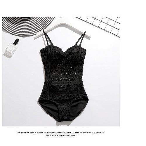 水着レディース ワンピース 黒 レース スカート付き ママ水着 リゾート 海外旅行 ハワイ グアム 沖縄 10代 代 30代 40代 50代 Kt Kilalion キラリオン 通販 Yahoo ショッピング