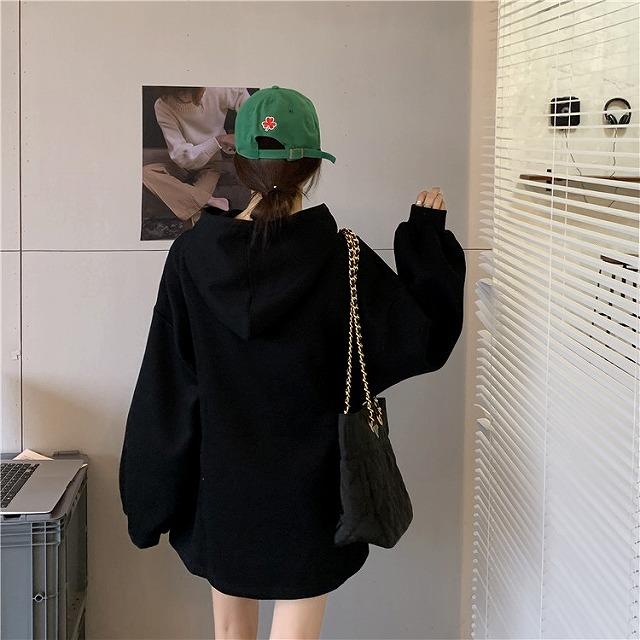 トップス レディース 冬 韓国 春 秋 冬 長袖 パーカー フード付き 高校生 大学生 通勤服 通学服 デート服 10代 代 30代 40代 50代 Nr Kilalion キラリオン 通販 Yahoo ショッピング