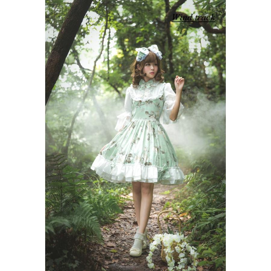 ロリータファッション ワンピース ゴスロリ 花柄 膝丈 ワンピース イベント オフ会 コスプレ Nr95 Kilalion キラリオン 通販 Yahoo ショッピング