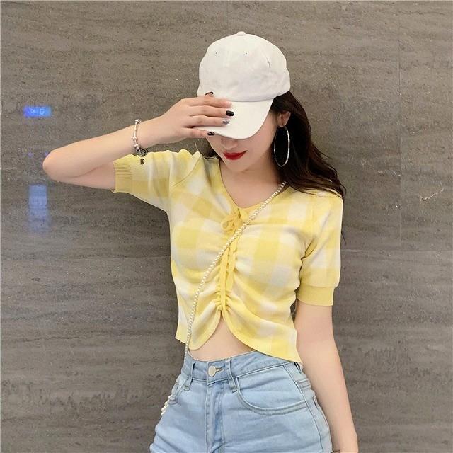 カットソー レディース 半袖 春 夏 秋 丈短め トップス 通勤服 女子会 通学服 デート 10代 代 30代 40代 50代 Ol 大学生 高校生 ママ会 Tk0396 Kilalion キラリオン 通販 Yahoo ショッピング