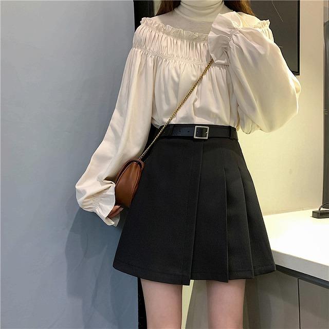 スカート レディース フレア 韓国 ミニ丈 黒 秋 冬 高校生 大学生 通勤服 通学服 お呼ばれ 食事会 デート服 10代 代 30代 40代 50代 Tk0951 Kilalion キラリオン 通販 Yahoo ショッピング