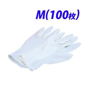 クイン 天然ゴム手袋 100枚入 M : よろずやマルシェYahoo!ショッピング