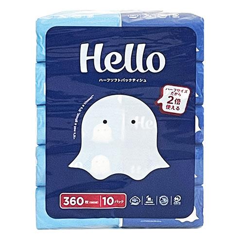 ユニバーサル・ペーパー ティッシュペーパー 箱なし ハロー ソフト