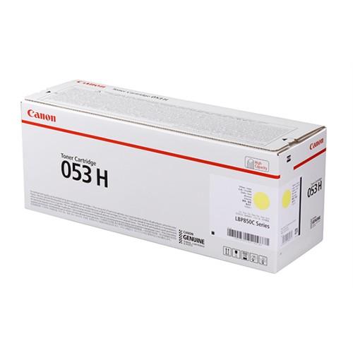 『代引不可』CANON トナーカートリッジ 053H イエロー 純正品 32000枚『送料無料（一部地域除く）』