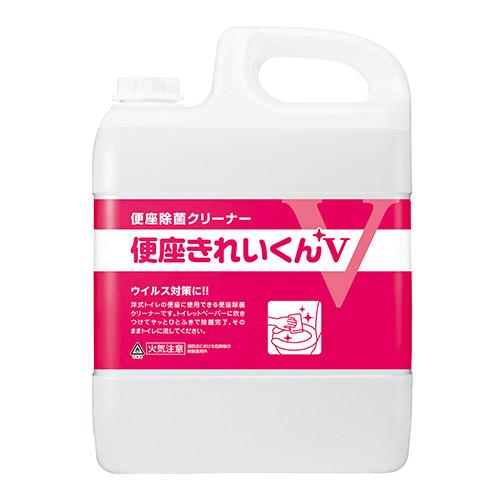 便座きれいくんV 5L 詰替 3個 サラヤ『送料無料（一部地域除く）』_1