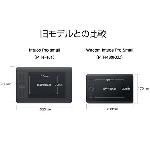 代引不可』ワコム ペンタブレット Wacom Intuos Pro Small PTH460K0D
