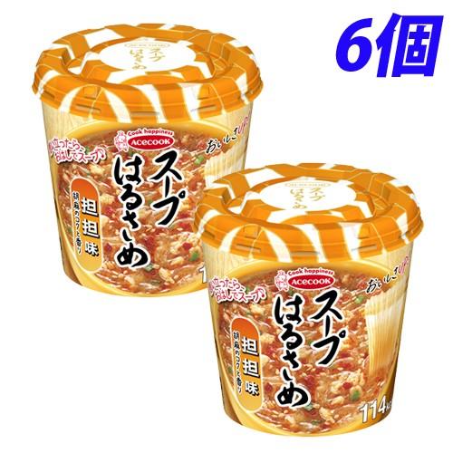 エースコック スープはるさめ 担担味 6個 : よろずやマルシェYahoo